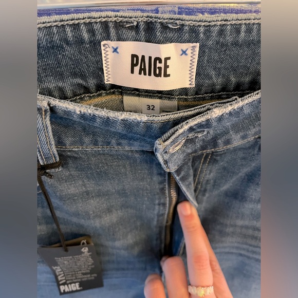 NWT Paige Straight Leg Jeans - Picture 10 of 11